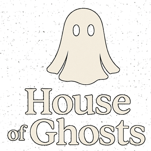 House of Ghosts logo featuring a ghost emblem and brand name.